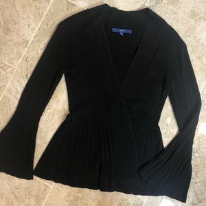 Apt 9 Black Bell Sleeve Cardigan